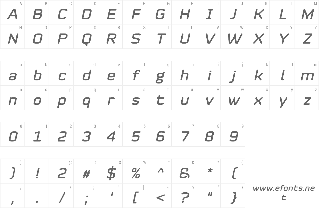 Font Mystag preview